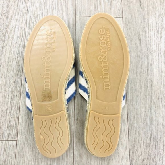 MINT & ROSE Troya Striped Slides - Picture 4 of 5